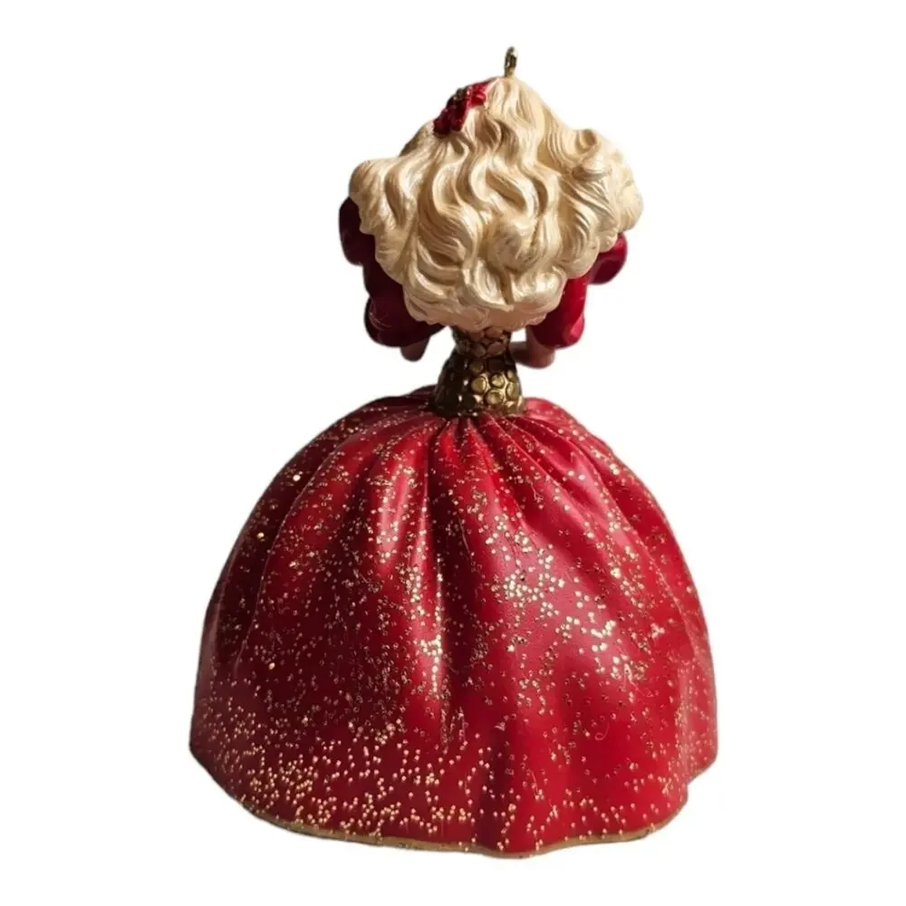 Hallmark Vintage Ornament Holiday Barbie Series Number 1 of Series 1993